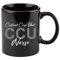 CCU Nurse Critical Care Unit Nursing 11oz C Handle Ceramic Mug
