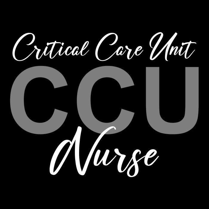 CCU Nurse Critical Care Unit Nursing Bag