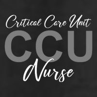 CCU Nurse Critical Care Unit Nursing 25L Jumbo Tote