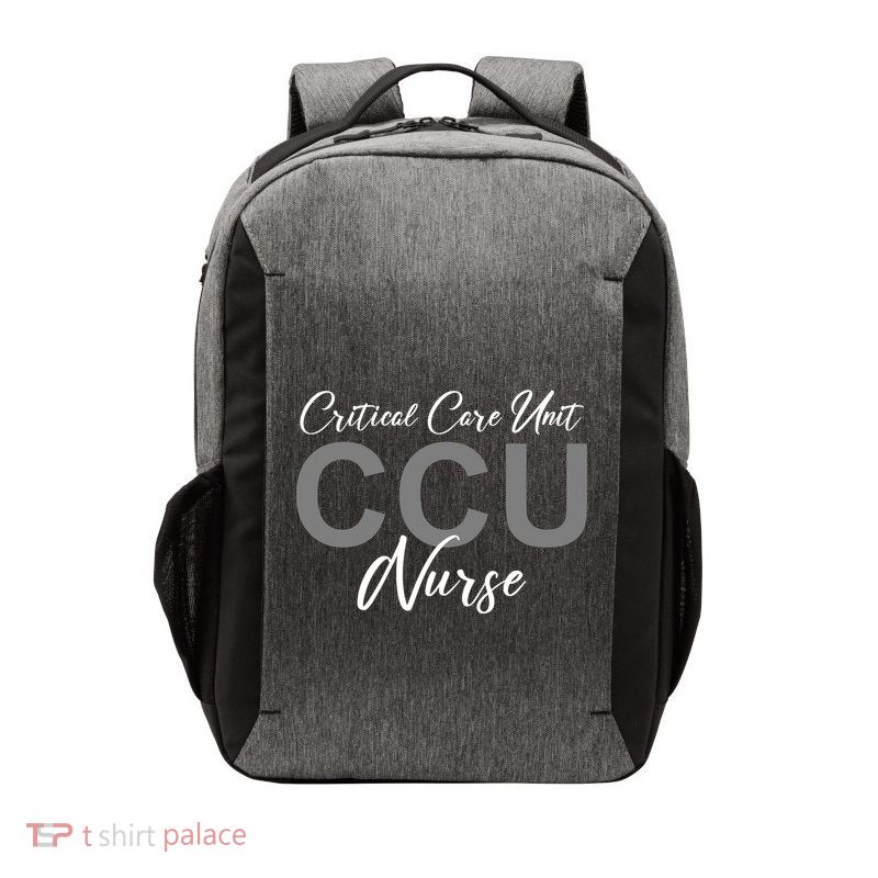 CCU Nurse Critical Care Unit Nursing Vector Backpack
