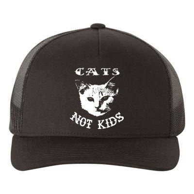 Cats Not Children Yupoong Adult 5-Panel Trucker Hat