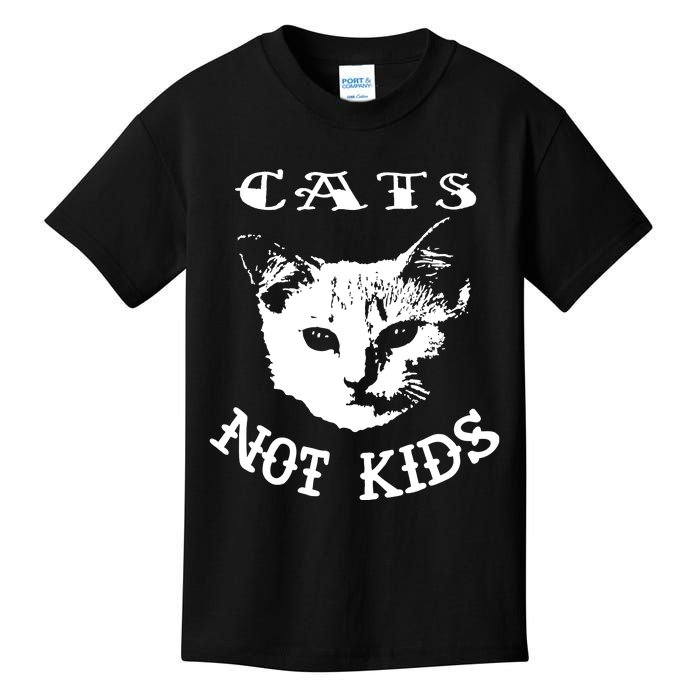 Cats Not Children Kids T-Shirt