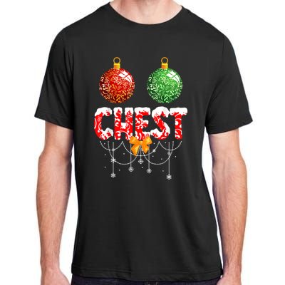 Chest Nuts Christmas  Matching Couple Chestnuts Adult ChromaSoft Performance T-Shirt