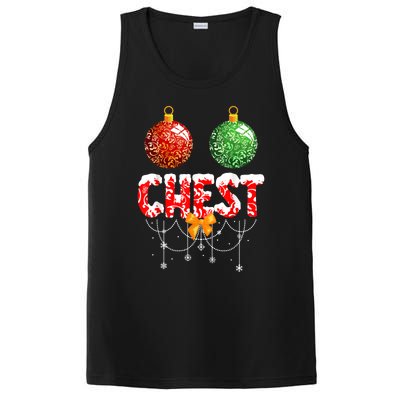 Chest Nuts Christmas  Matching Couple Chestnuts PosiCharge Competitor Tank