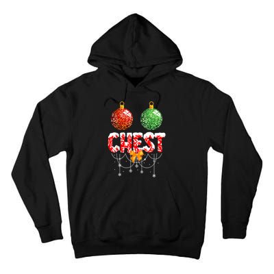 Chest Nuts Christmas  Matching Couple Chestnuts Tall Hoodie