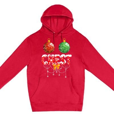 Chest Nuts Christmas  Matching Couple Chestnuts Premium Pullover Hoodie