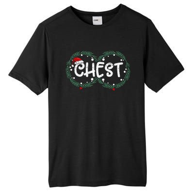 Chest Nuts Couple Christmas Pajama Chestnuts Xmas Gift  Tall Fusion ChromaSoft Performance T-Shirt