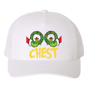 Chest Nuts Christmas Funny Matching Couple Chest Nuts Yupoong Adult 5-Panel Trucker Hat