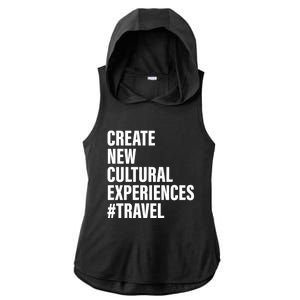 Create New Cultural Experiences Gift Ladies PosiCharge Tri-Blend Wicking Draft Hoodie Tank