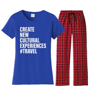 Create New Cultural Experiences Gift Women's Flannel Pajama Set