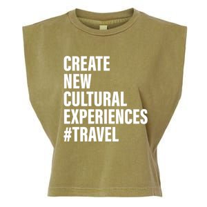 Create New Cultural Experiences Gift Garment-Dyed Women's Muscle Tee