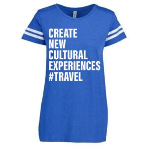 Create New Cultural Experiences Gift Enza Ladies Jersey Football T-Shirt