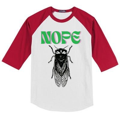 Cicada Nope Kids Colorblock Raglan Jersey