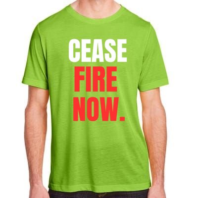 Ceasefire Now Adult ChromaSoft Performance T-Shirt