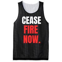 Ceasefire Now Mesh Reversible Basketball Jersey Tank