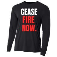 Ceasefire Now Cooling Performance Long Sleeve Crew