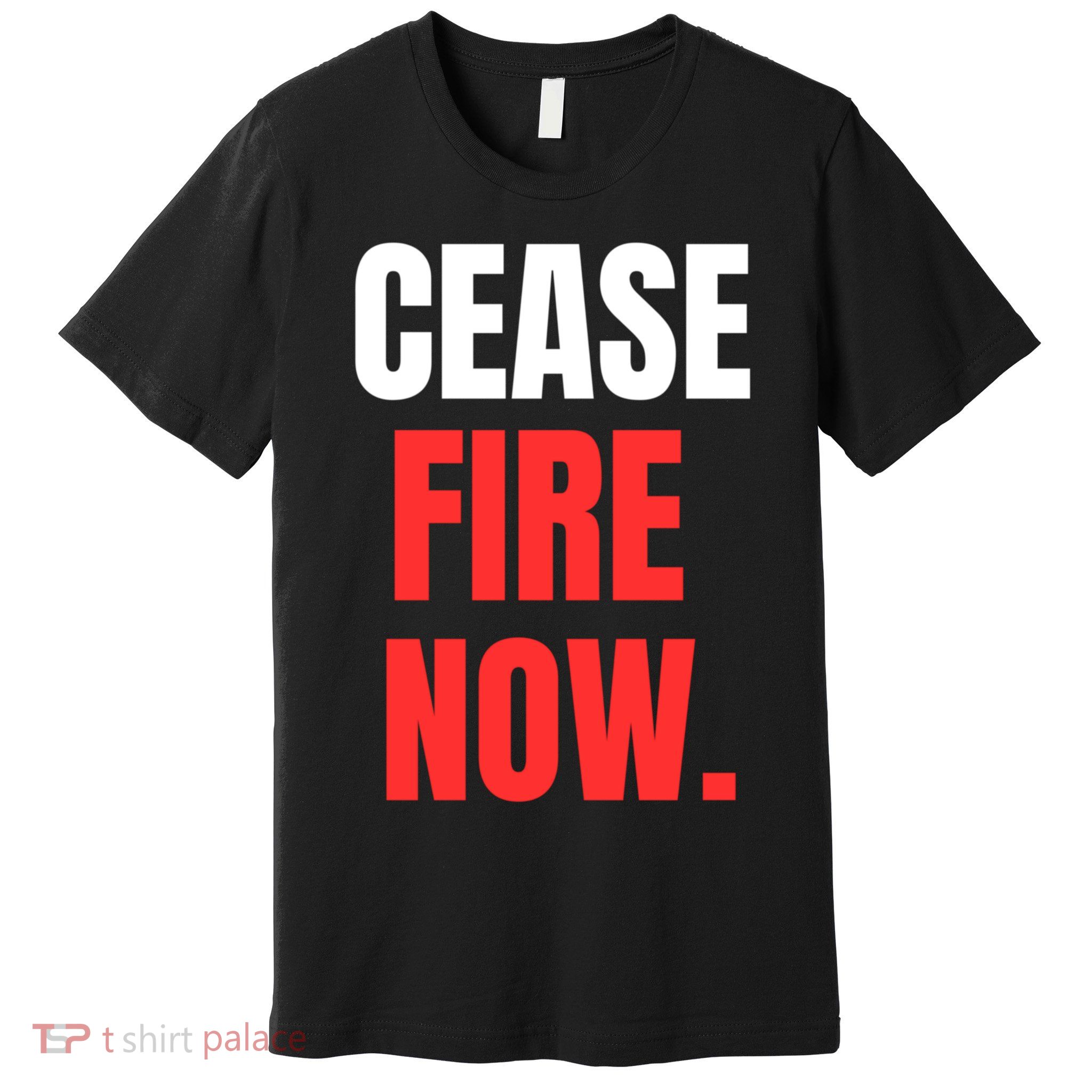 Ceasefire Now Premium T-Shirt