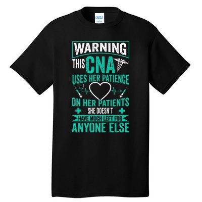 CNA Nurse Certified Nursing Assistance Tall T-Shirt