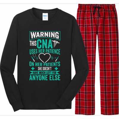 CNA Nurse Certified Nursing Assistance Long Sleeve Pajama Set