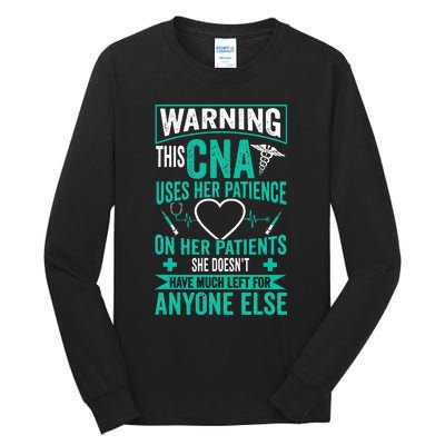 CNA Nurse Certified Nursing Assistance Tall Long Sleeve T-Shirt