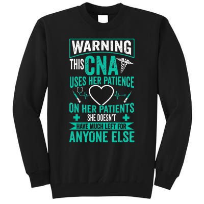 CNA Nurse Certified Nursing Assistance Tall Sweatshirt