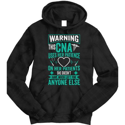 CNA Nurse Certified Nursing Assistance Tie Dye Hoodie