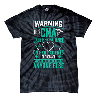 CNA Nurse Certified Nursing Assistance Tie-Dye T-Shirt