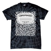 Composition Notebook Costume Matching Group Halloween Tie-Dye T-Shirt