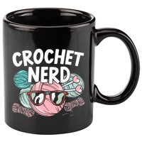 Crochet Nerd Crochet Lover Crocheting Gift 11oz C Handle Ceramic Mug