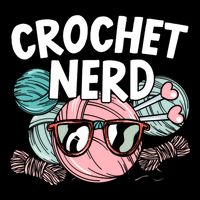 Crochet Nerd Crochet Lover Crocheting Gift Drawstring Bag