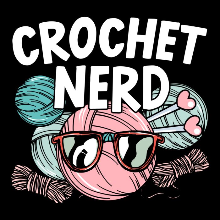 Crochet Nerd Crochet Lover Crocheting Gift Drawstring Bag