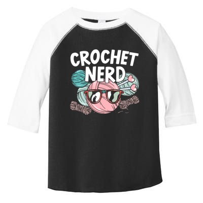 Crochet Nerd Crochet Lover Crocheting Gift Toddler Fine Jersey T-Shirt
