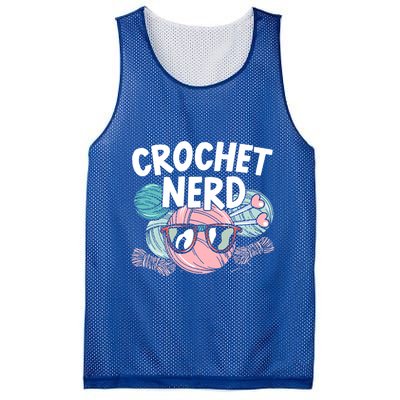 Crochet Nerd Crochet Lover Crocheting Gift Mesh Reversible Basketball Jersey Tank