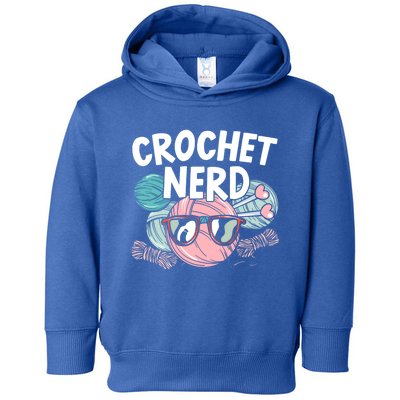 Crochet Nerd Crochet Lover Crocheting Gift Toddler Hoodie