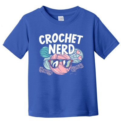 Crochet Nerd Crochet Lover Crocheting Gift Toddler T-Shirt