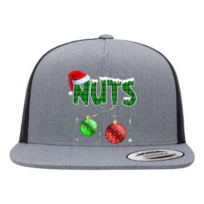 Chest Nuts Christmas Matching Couple Chestnuts Flat Bill Trucker Hat