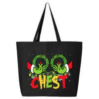 Chest Nuts Christmas Funny Matching Couple 25L Jumbo Tote