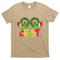 Chest Nuts Christmas Funny Matching Couple T-Shirt