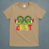 Chest Nuts Christmas Funny Matching Couple T-Shirt
