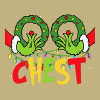 Chest Nuts Christmas Funny Matching Couple Cooling Performance Long Sleeve Crew