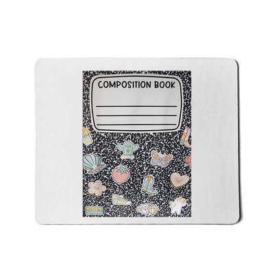 Composition Notebook Costume Matching Group Halloween Mousepad