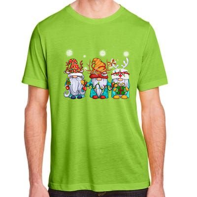 Cute Nurse Christmas Gnomes Cute Nurses Xmas Nursing Gift Adult ChromaSoft Performance T-Shirt