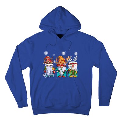 Cute Nurse Christmas Gnomes Cute Nurses Xmas Nursing Gift Hoodie