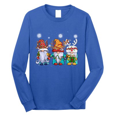 Cute Nurse Christmas Gnomes Cute Nurses Xmas Nursing Gift Long Sleeve Shirt