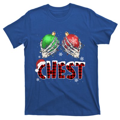 Chest Nuts Christmas Chestnuts Xmas Couple Matching Costume Meaningful Gift T-Shirt