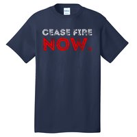 Ceasefire Now Tall T-Shirt