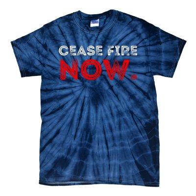 Ceasefire Now Tie-Dye T-Shirt