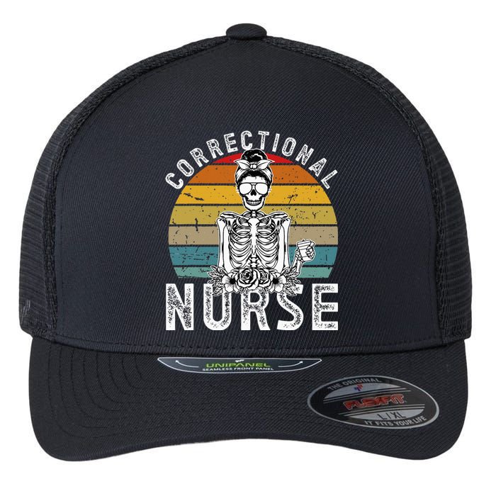 Correctional Nurse Corrections Nurse Correctional Nursing Flexfit Unipanel Trucker Cap