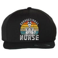 Correctional Nurse Corrections Nurse Correctional Nursing Wool Snapback Cap