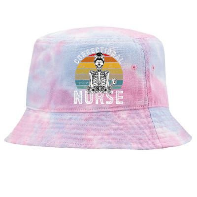 Correctional Nurse Corrections Nurse Correctional Nursing Tie-Dyed Bucket Hat